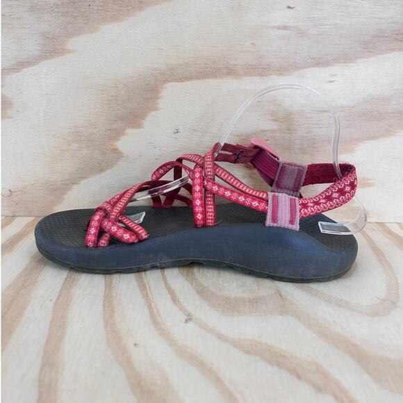 Chaco - ZX2 Strappy Toe Loop - Sandals - Red/Black - Women's - W9 - Picture 4 of 9